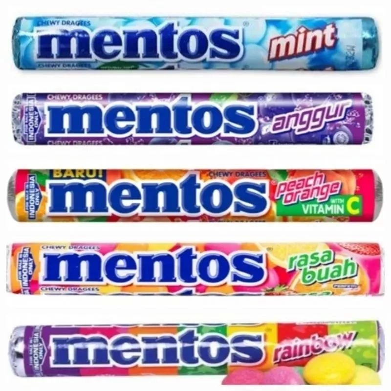 

Mentos Roll 29 Gr All Varian [ Roll ]