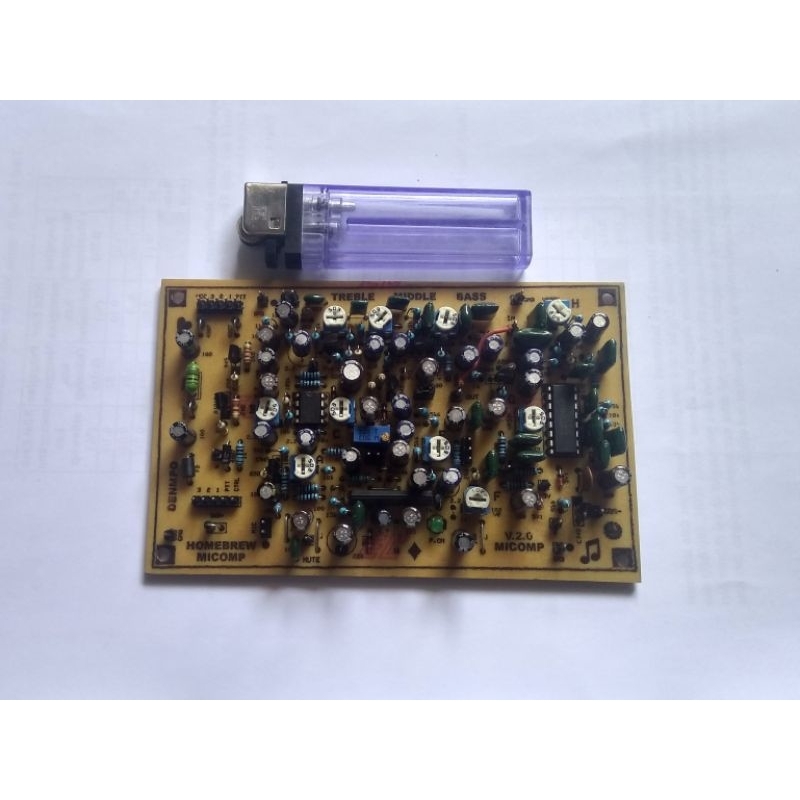 KIT Mic Compressor MC85 Adonis bypass  KiT Mycom Homebrew Audio AGC dan Non AGC Fitur TerLengkap dan