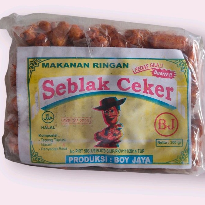 

Seblak Ceker, Isi 20