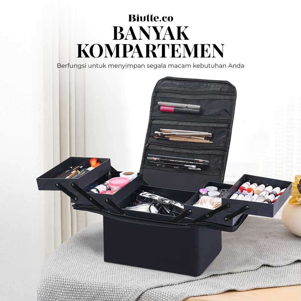 Biutte.co Tas Organizer Make Up Rak Perhiasan Wanita