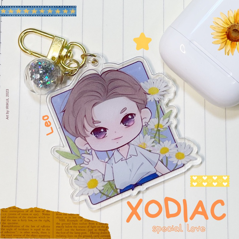 Xodiac Keychain Leo Gantungan Kunci KPOP