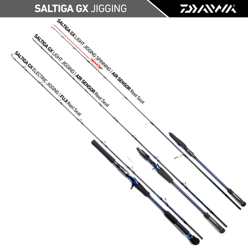 Joran Jigging DAIWA SALTIGA GX LJ 2023 | Light Jigging | Spinning | Overhead