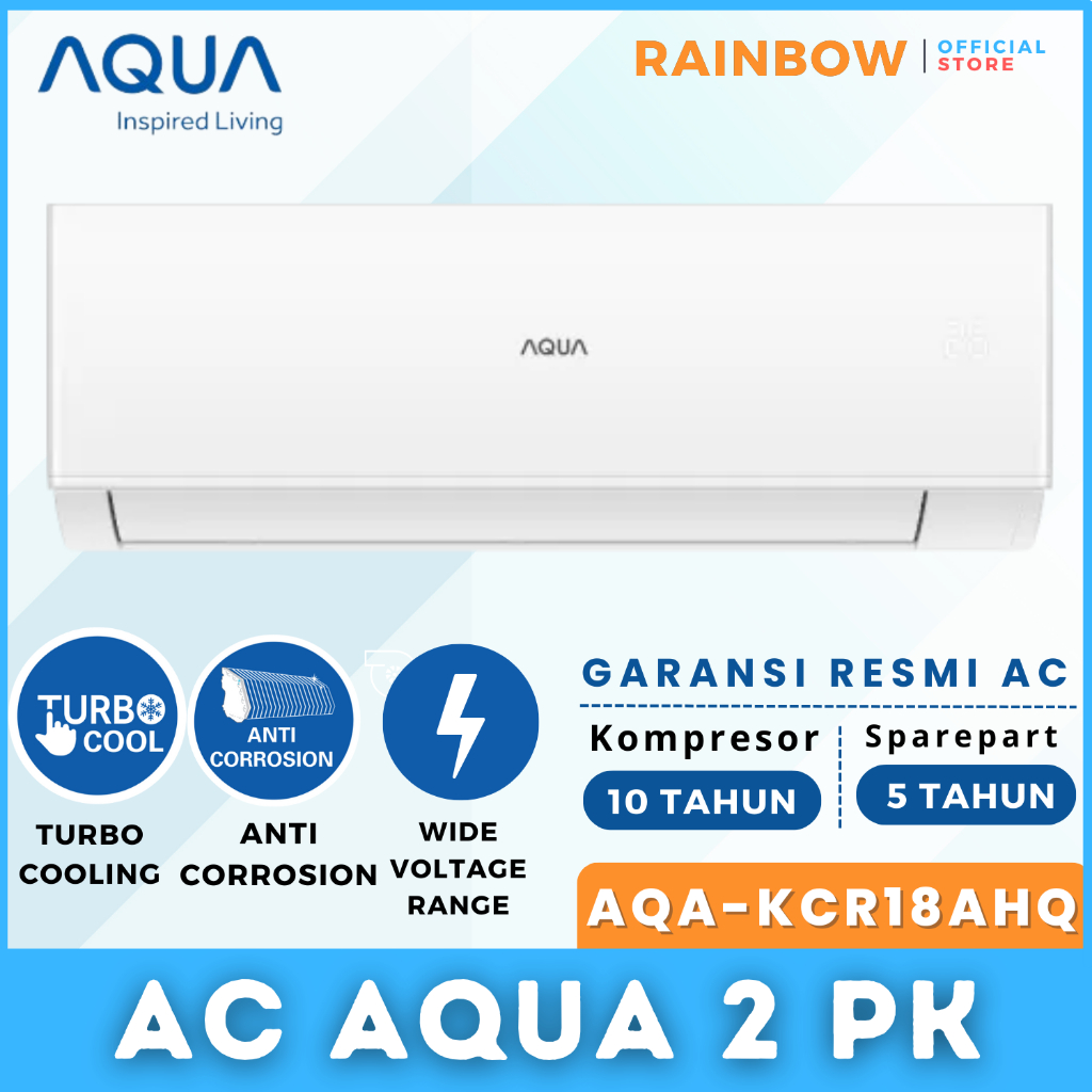 AC AQUA 2 PK LOW WATT AQA-KCR12AHQ