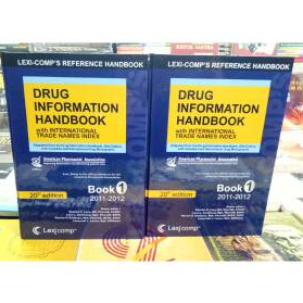 TERMURAH PAKET 2 DRUG INFORMATION HANDBOOK EDISI 20TH EDITION - DIH EDISI 20