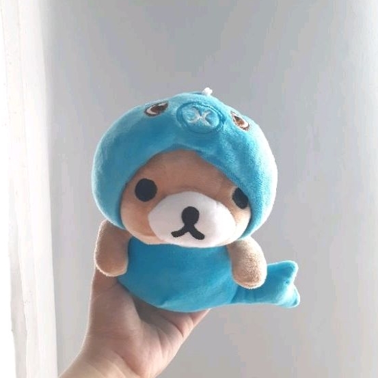 Boneka Rilakkuma Kostum Singa Laut (Preloved)