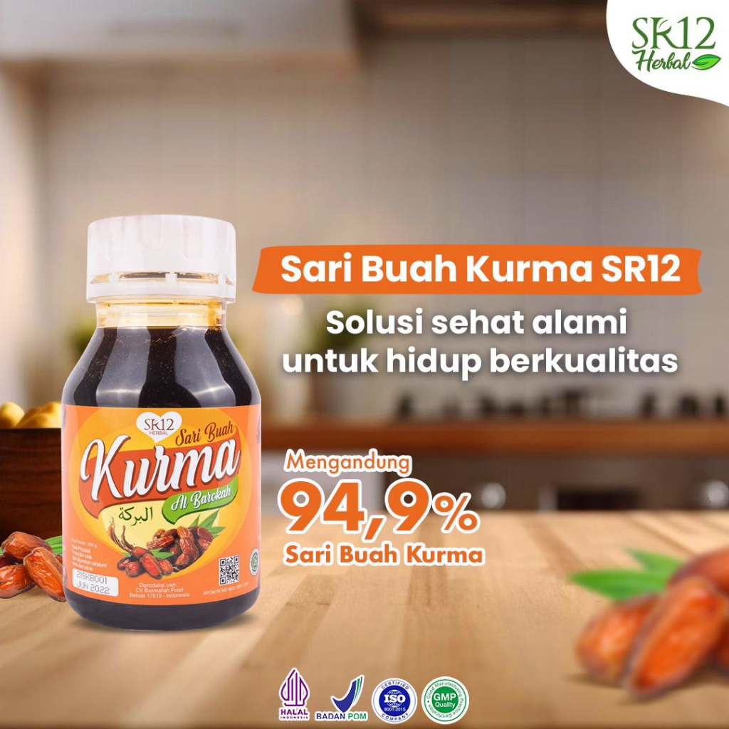 

SARI KURMA SR12 SUPLEMEN IMUNITAS MAKANAN KESEHATAN 350GR