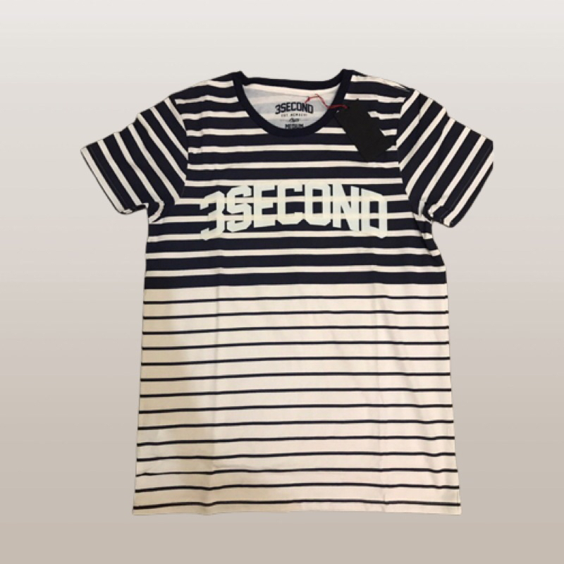 Kaos 3SECOND Stripe