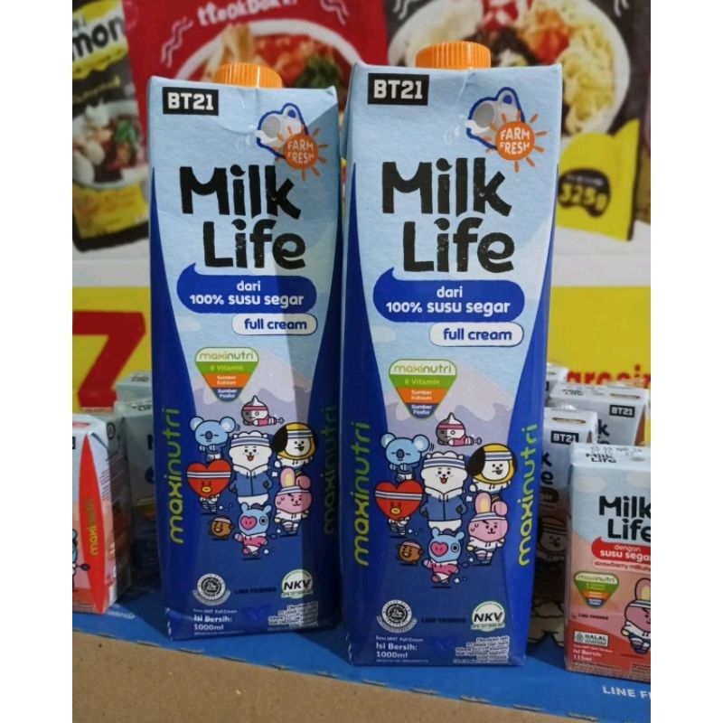 

SUSU UHT MILK LIFE 1LITER