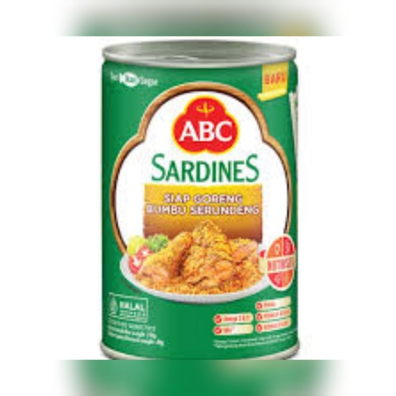 

ABC Sarden Goreng Rasa Bumbu Serundeng 155 gram