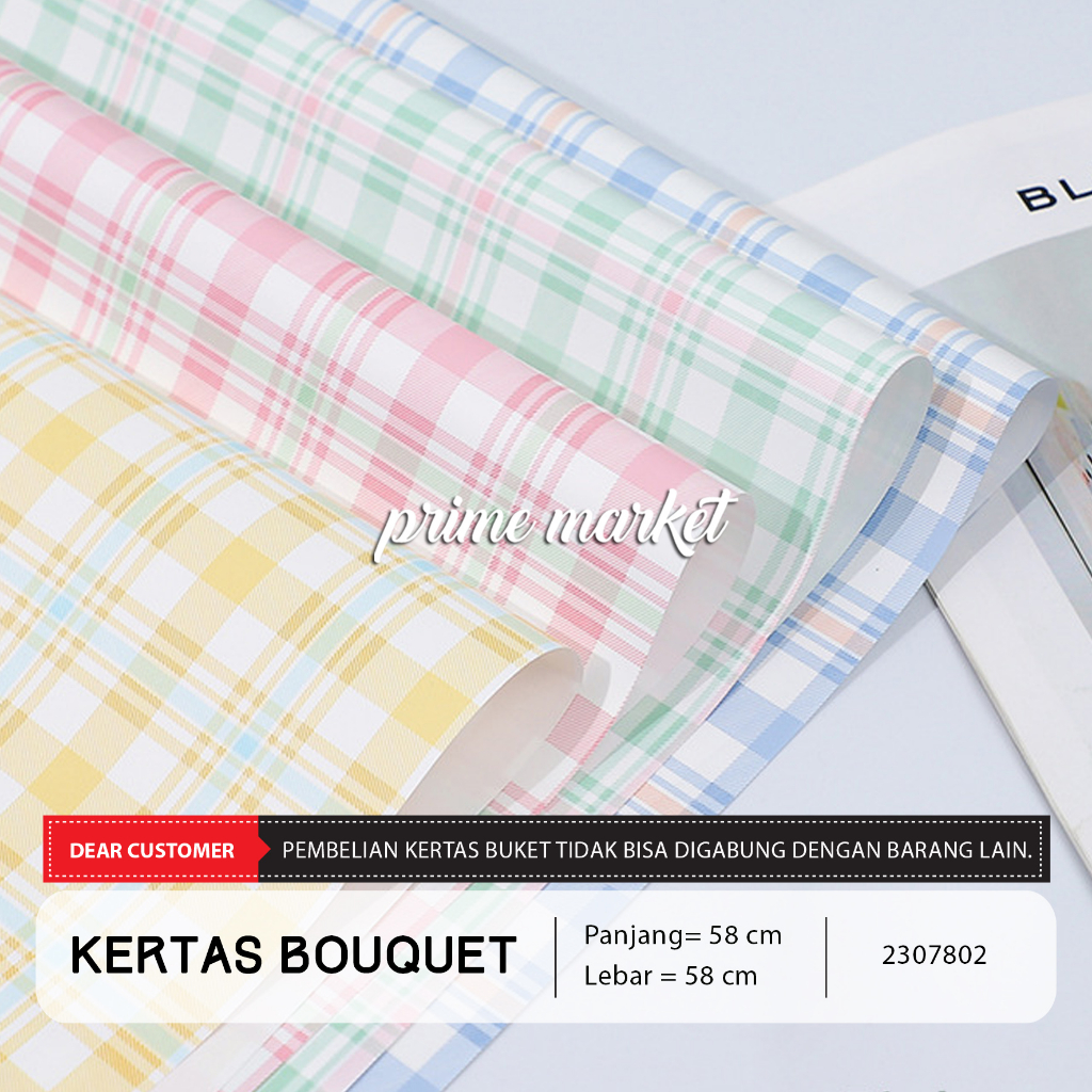 

Kertas Buket Bunga Kertas Cellophane Kertas Bunga Buket Flower Wrapping (2307802)