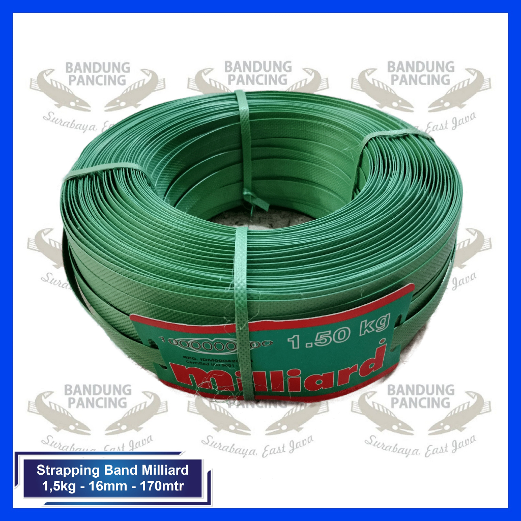 strapping band Milliard / tali packing / tali pengikat Manual 16mm