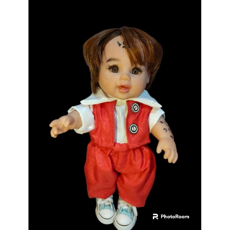 baju boneka reborn, vinyl size 12 inch