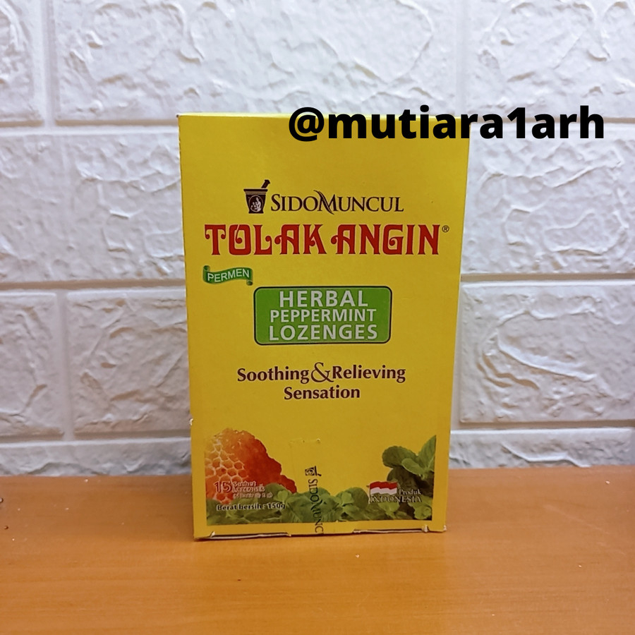 

TOLAK ANGIN PERMEN BOX 15 SACHET