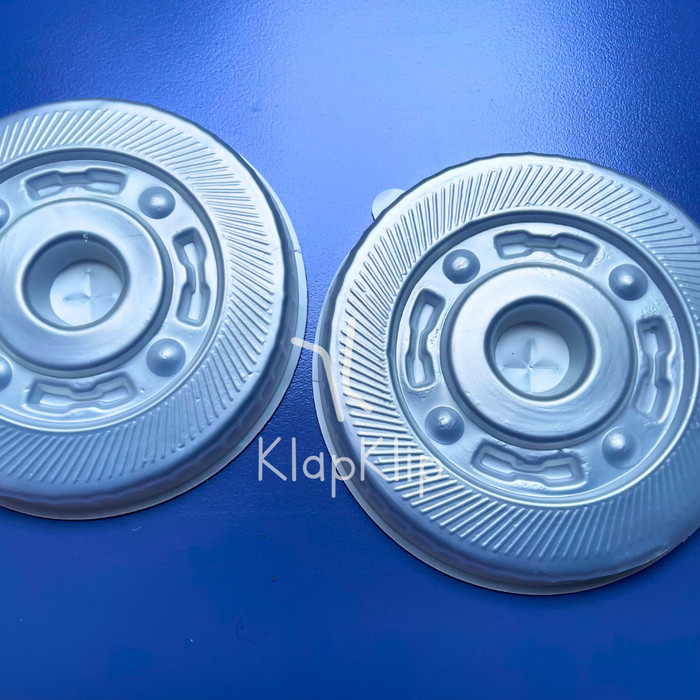 50pcs Lid Datar Tutup Gelas Cup Oz Bening Plastik Datar 10oz/12oz/14oz/16oz/18oz/22oz - Gelas Plasti