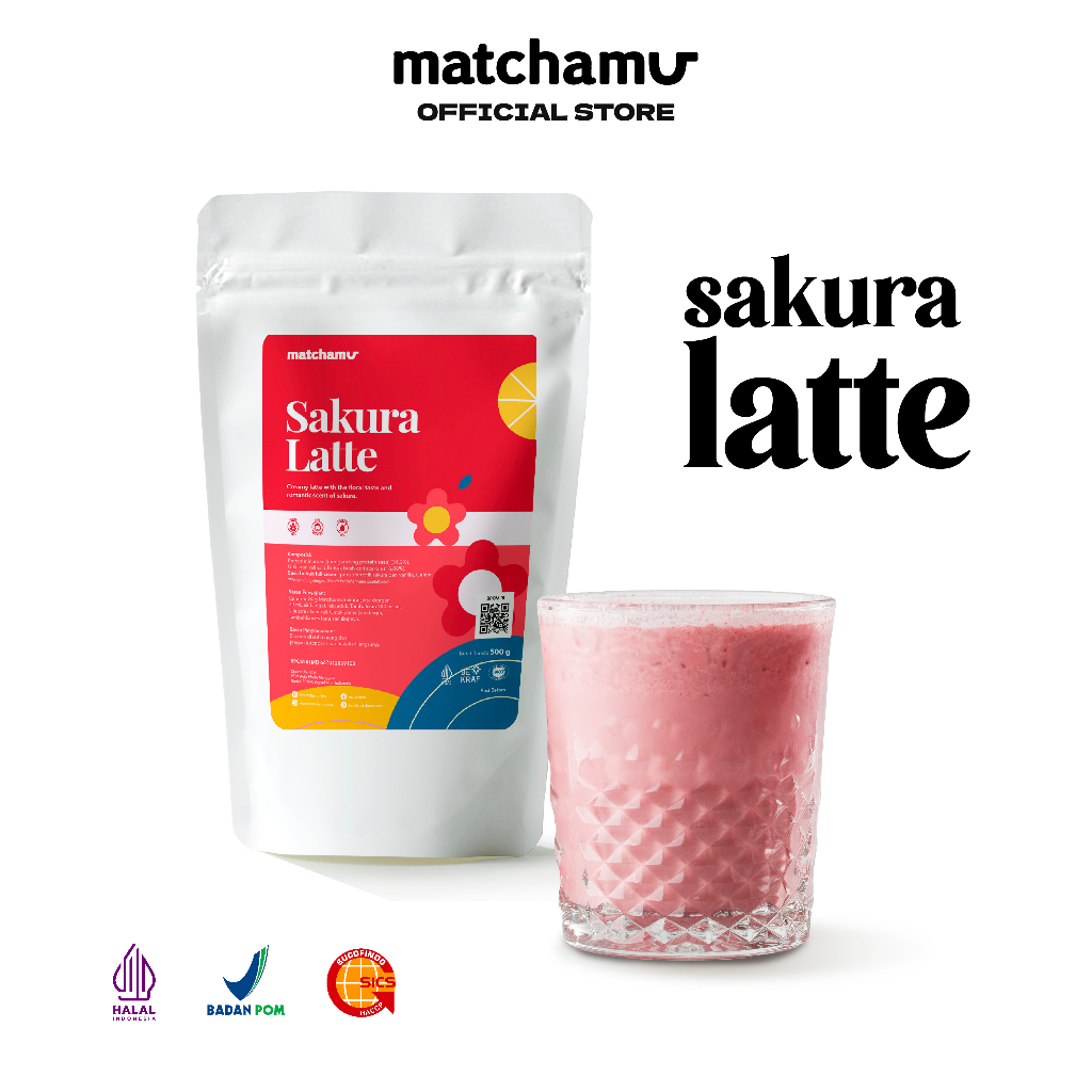 

Sakura Latte Powder 500gr