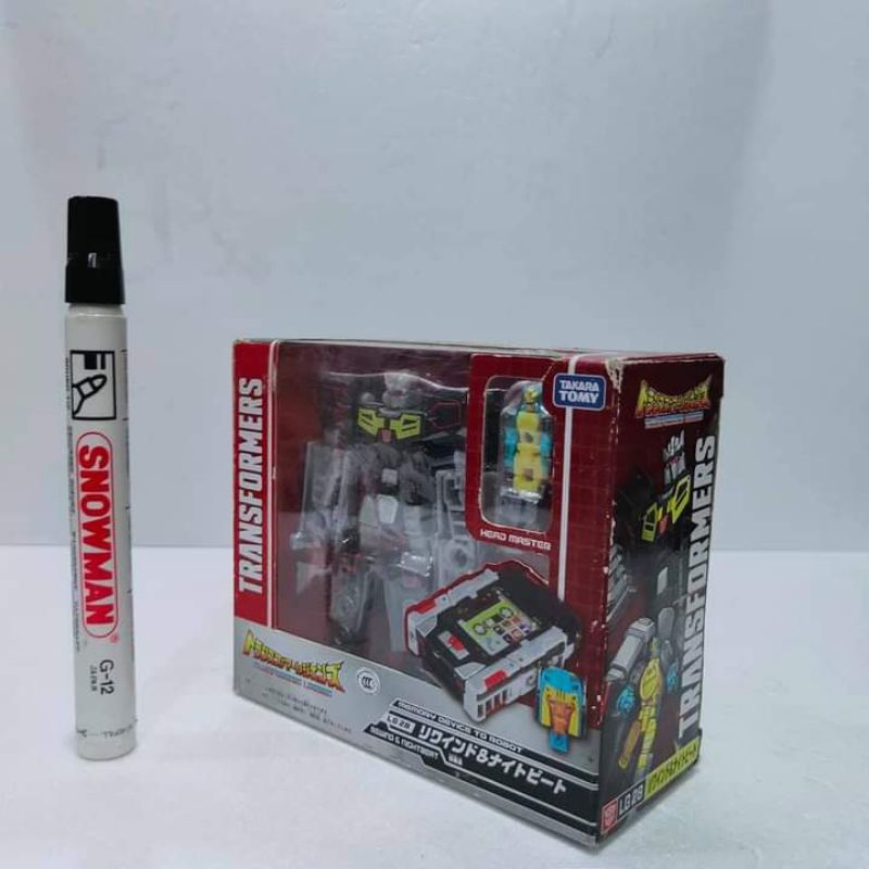 TRANSFORMERS LG 28 rewind & nightbeat memory device to robot
Tinggi k