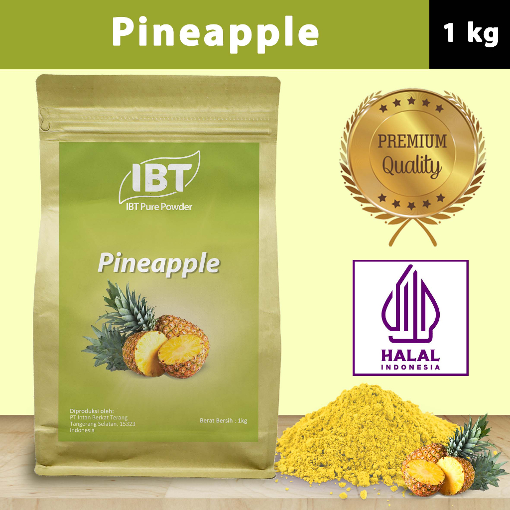 

Pure Pineapple Powder. Essence Murni Bubuk Nanas Import Makanan Kue