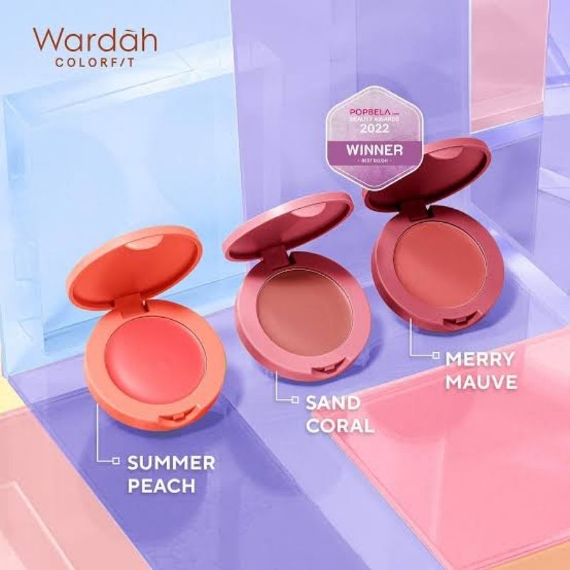 WARDAH Colorfit Cream Blush | Blush On