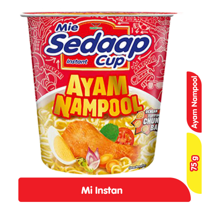 

Sedaap Mie Instant Ayam Nampool Cup 75 g