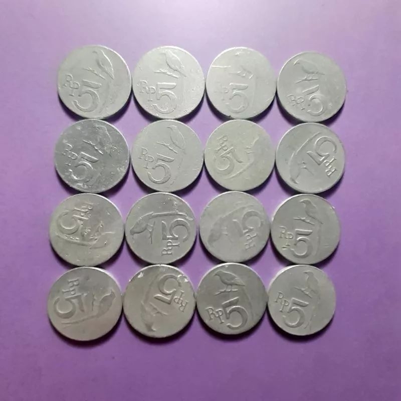 uang jaman dulu 5 rupiah