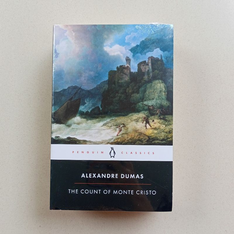 Buku Classics The Count Of Monte Cristo Alexandre Dumas Penguin Black Spine (English) New