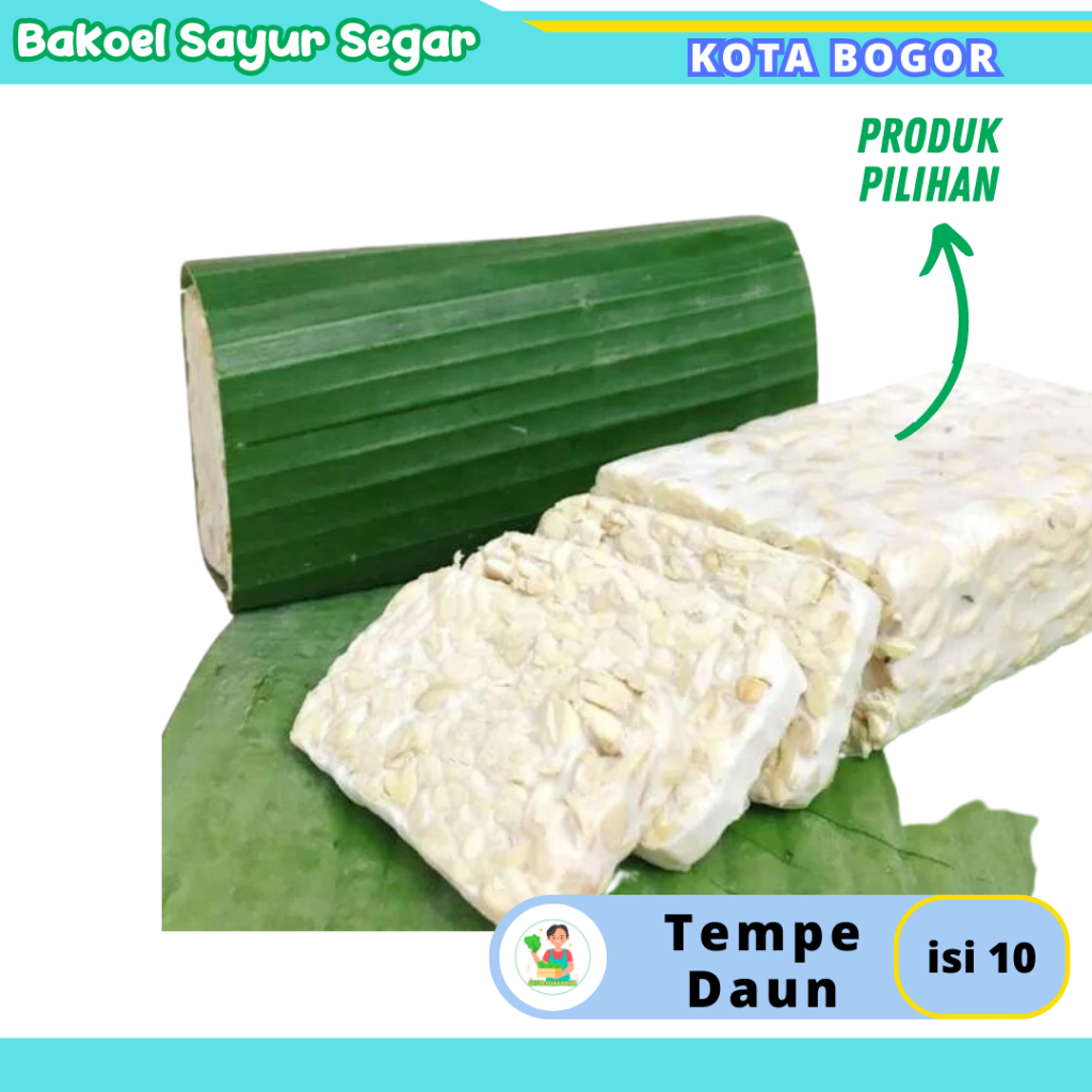 

Tempe Bungkus Daun Pisang Selalu Segar, Baru, Fresh dan Sehat Kota Bogor