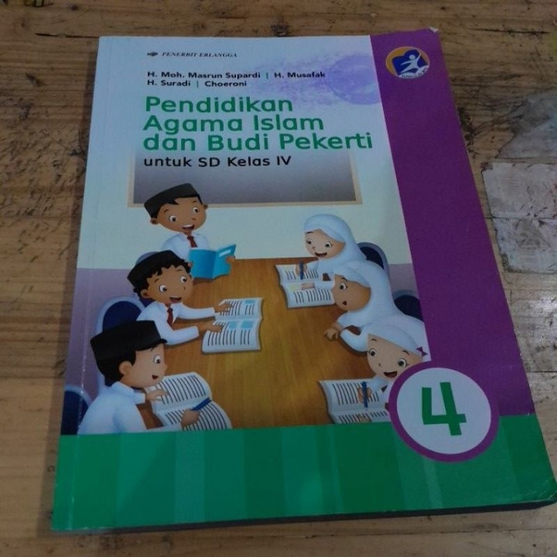 erlangga pendidikan agama islam dan budi pekerti kelas 4 IV