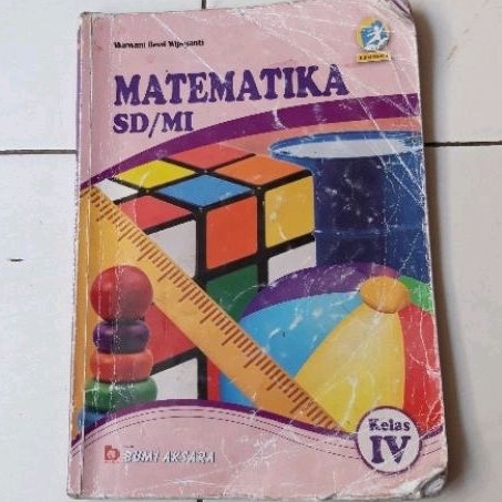 Buku Matematika SD/MI kelas 4 Bumi Aksara (BEKAS)