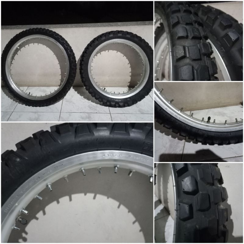 Ring Velg DID Japan 18 / 21 H36 dan ban Original Copotan WR