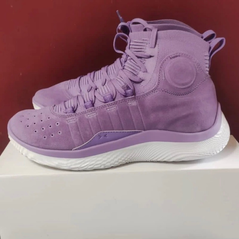 UA Curry 4 Flotro Vivid Lilac 4 More Rings