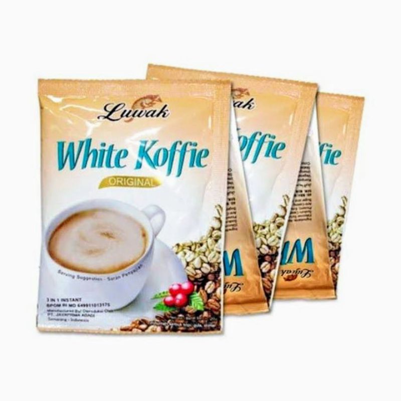 

KOPI LUWAK WHITE COFFEE RENCENG 10 x 20gr