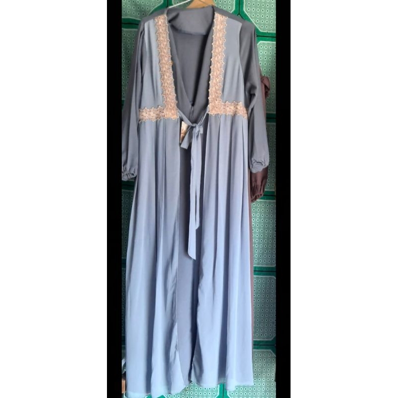 Gamis Busana Muslim Shakila Mix Ceruty