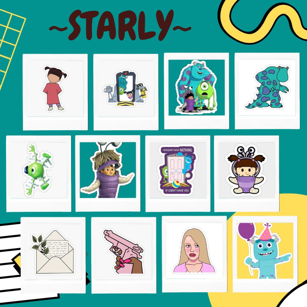 

PAKET STIKER STARLY
