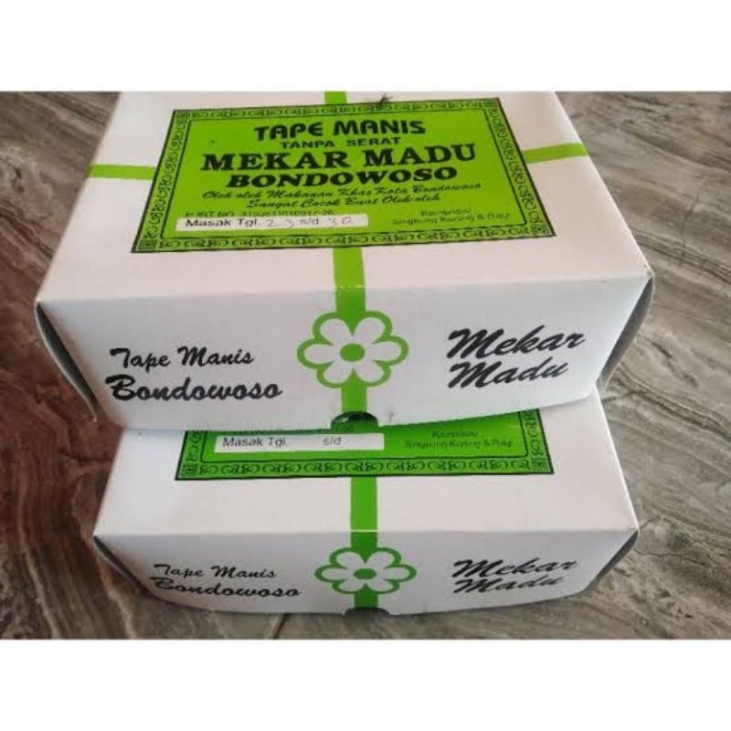

TAPE MANIS MEKAR MADU TANPA SERAT
