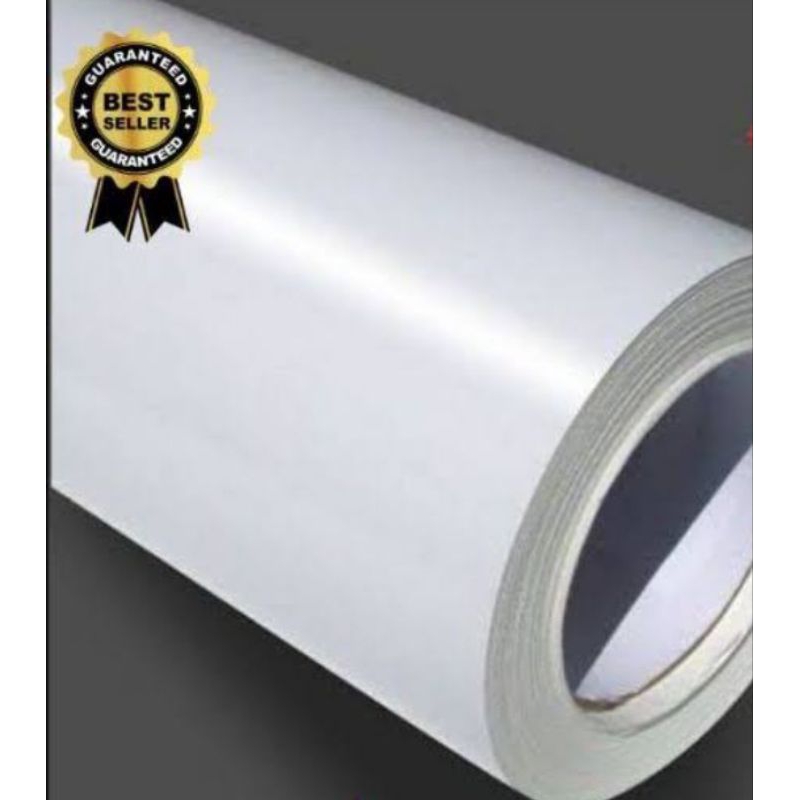 stiker skotlet motor putih doff,  skotlet aquarium