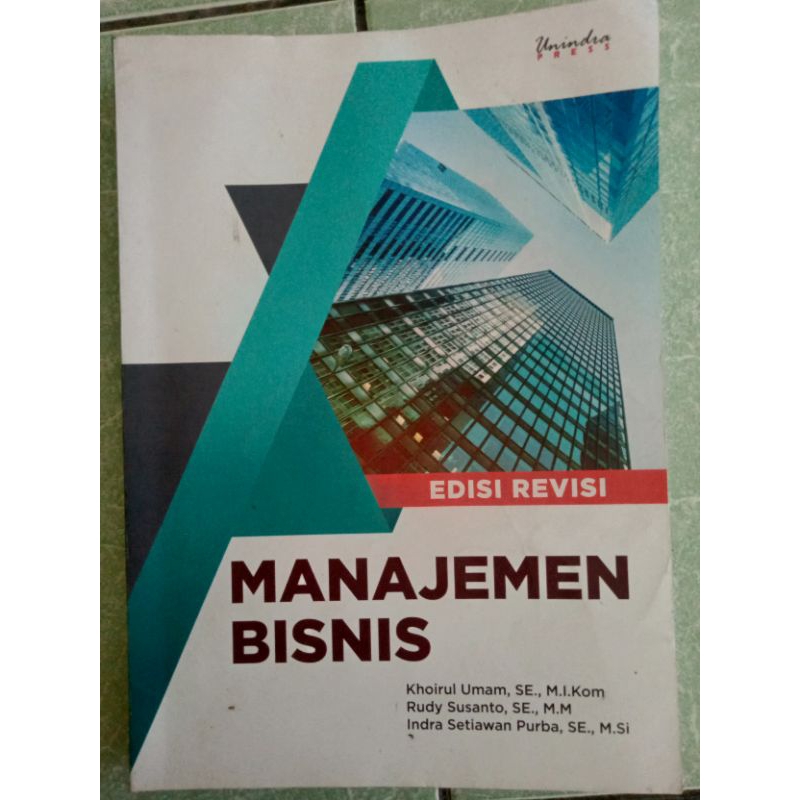 

Manajemen Bisnis / Manajemen Umum by unindra press