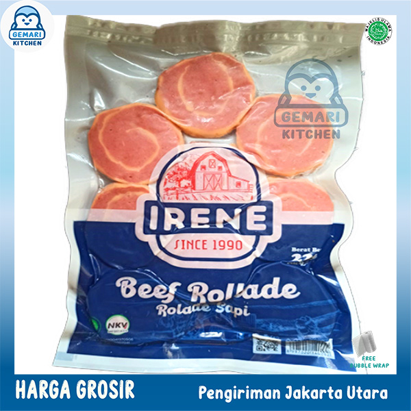 

IRENE BEEF ROLLADE 225 GRAM ISI 9