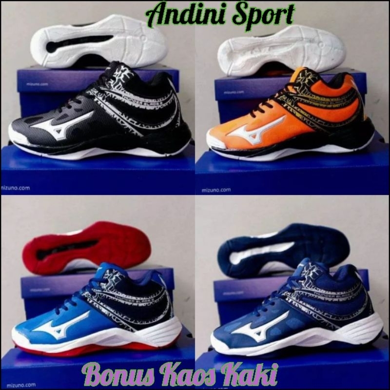 Sepatu Volly Mizuno Wave Thunder Blade 2 Lokal Terlaris Sepatu Voli Lari Murah Sepatu Badminton Sepa