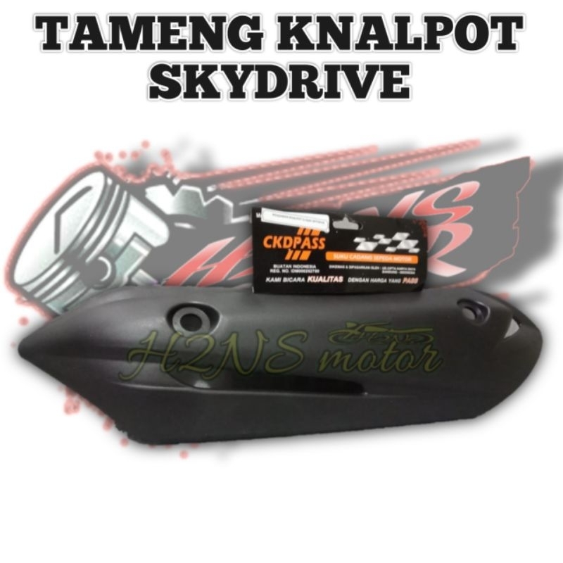 PENGAMAN KNALPOT/TAMENG KNALPOT SKYDRIVE