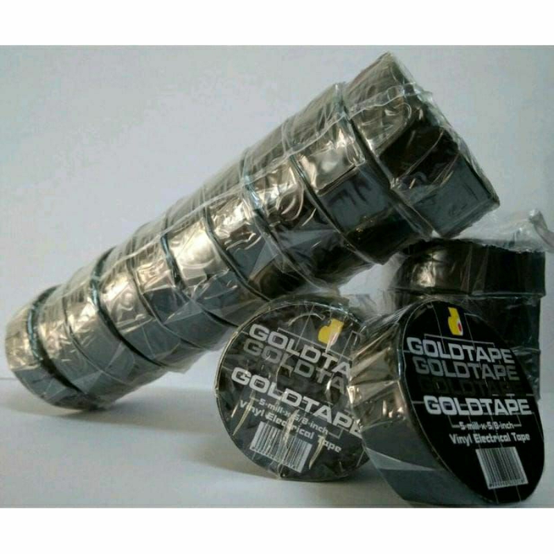 1SLOP(10pcs) ISOLASI LISTRIK ISOLATOR TAHAN PANAS |TAPE HITAM PCS KABEL