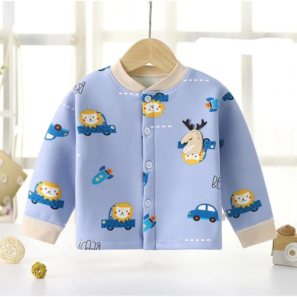 Jaket Bayi Bahan Lembut/ Jaket Anak Premium JK11 Motif Rusa