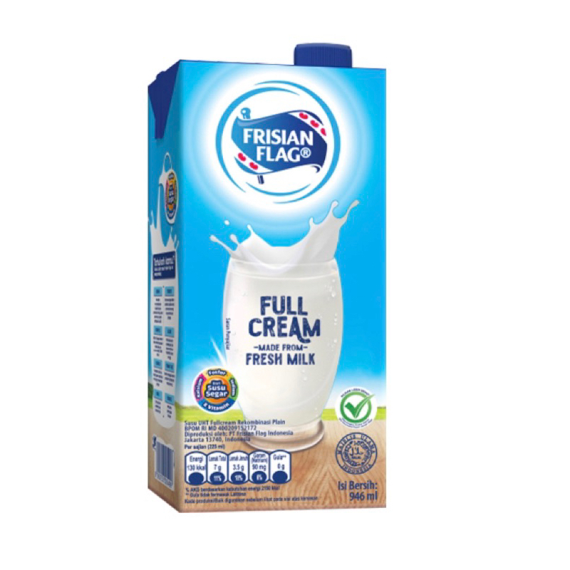 

Frisian Flag Purefarm Susu UHT Full Cream 946ml