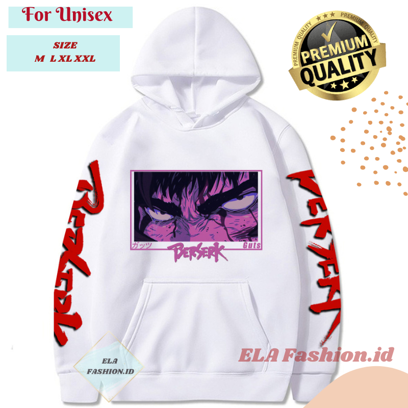 Hoodie Berserk Japan Anime Mengamuk