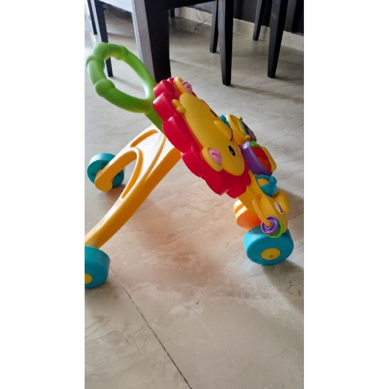 PRELOVED Fisher Price Lion Walker