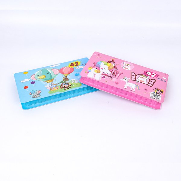 

Crayon Set 42pcs / Krayon Mewarnai Anak 42pcs / Pensil Warna Set 42pcs murah