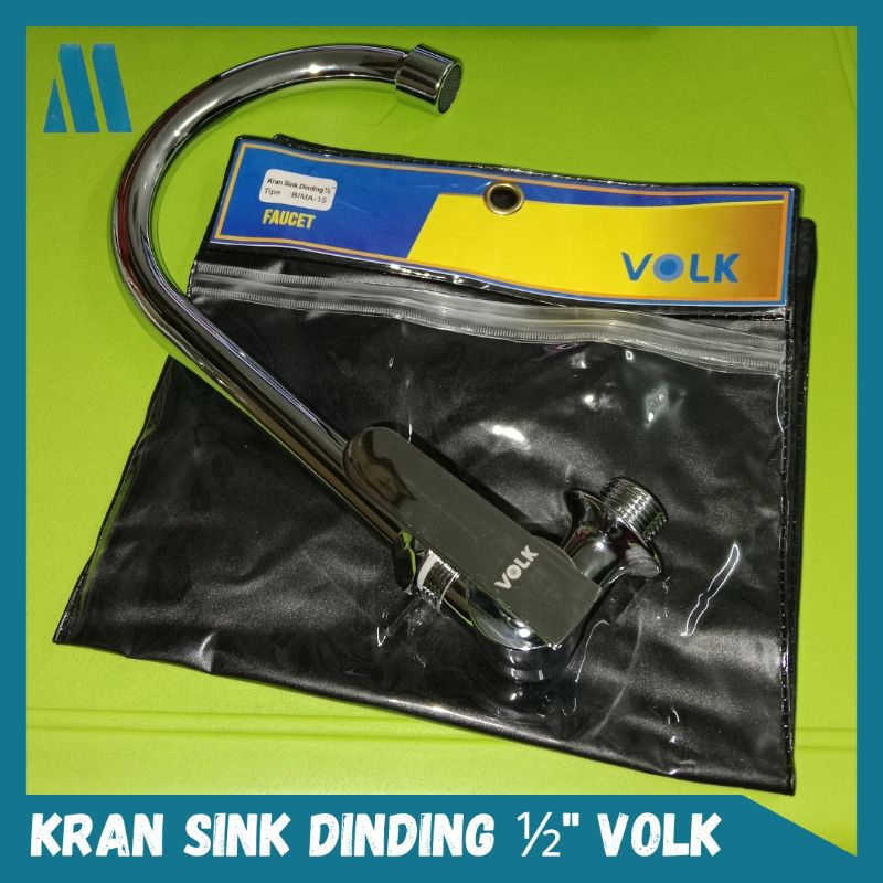 Kran Sink Dinding ½" Volk BIMA-15