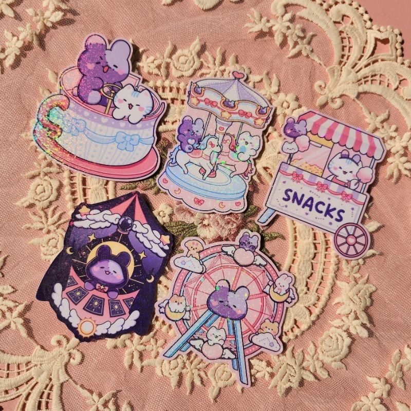 

Leendoodles - Patchiland Die Cut Stickers