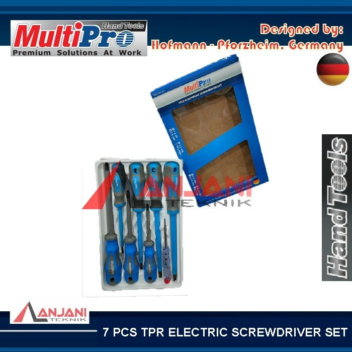 OBENG LISTRIK ELEKTRIK TPR SET 7 PCS MULTIPRO ELECTRICAN SCREW DRIVER