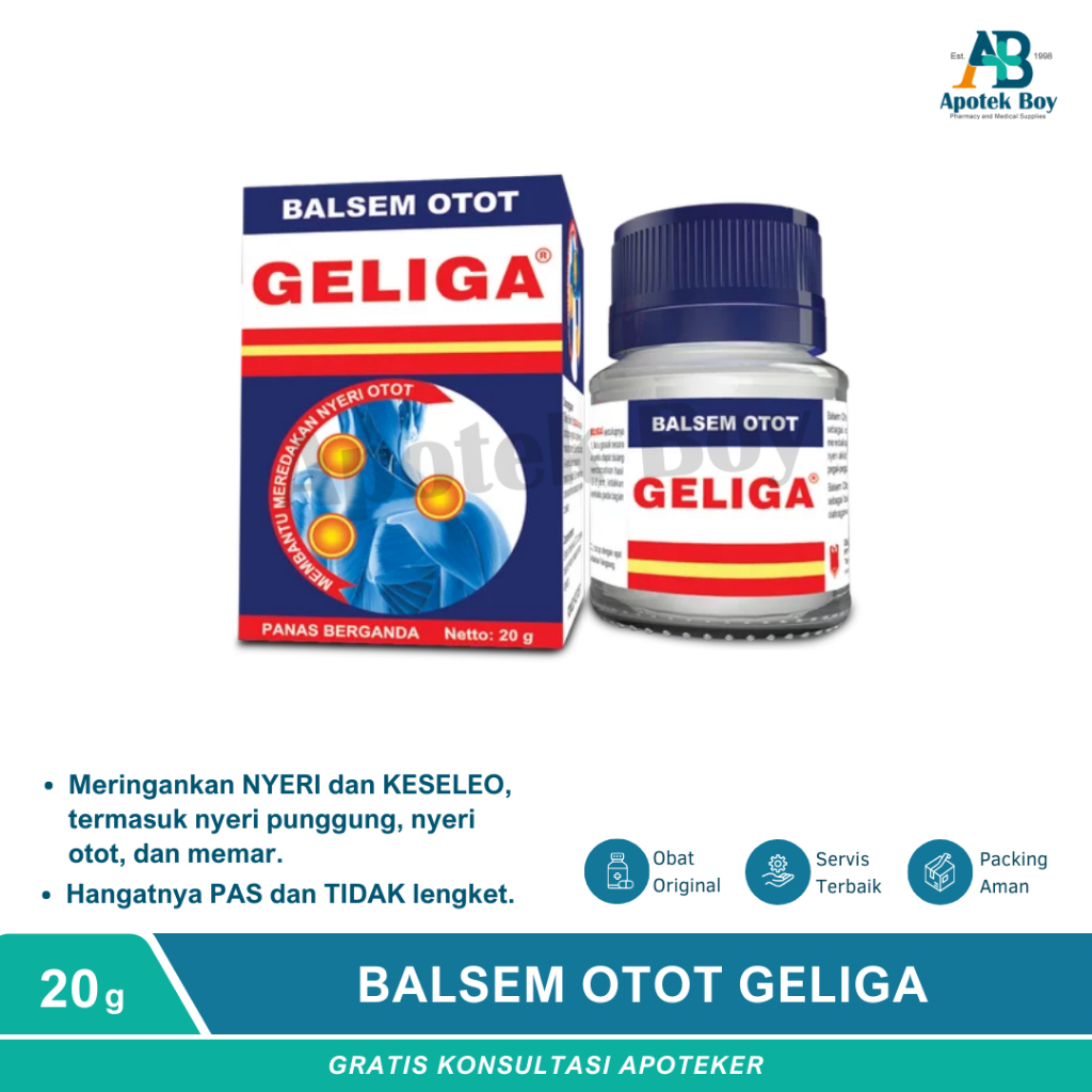 BALSEM GOSOK | BALSEM GELIGA 20 gram