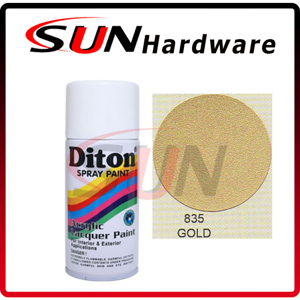 Pilox DITON 300 cc Gold 835 Pilox Pylox Cat Semprot Emas